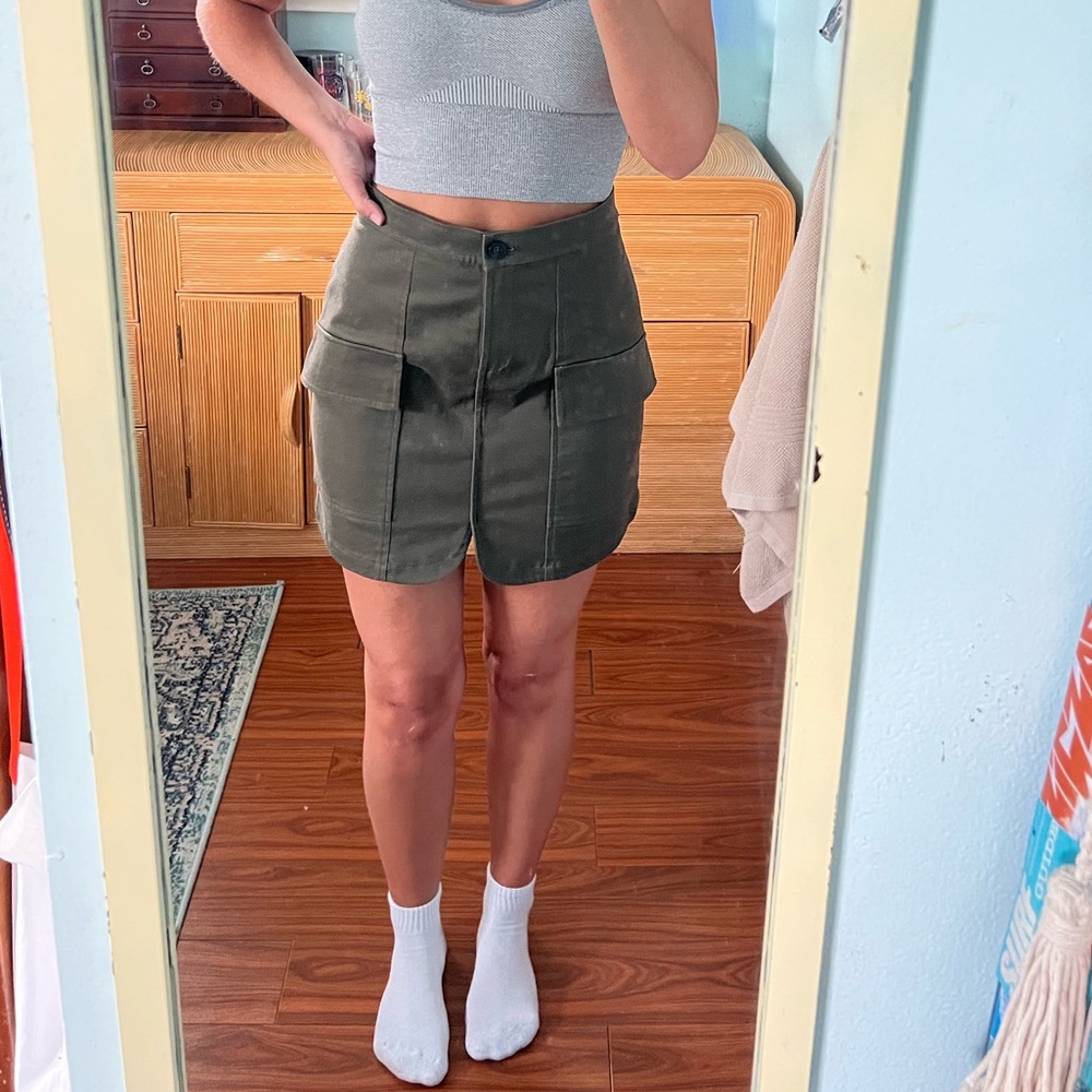 Thakoon Utility Mini Skirt